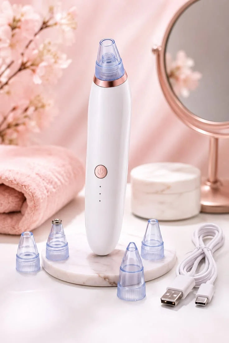 5-in-1 Rechargeable Blackhead Remover & Vacuum Facial Pore Cleaner