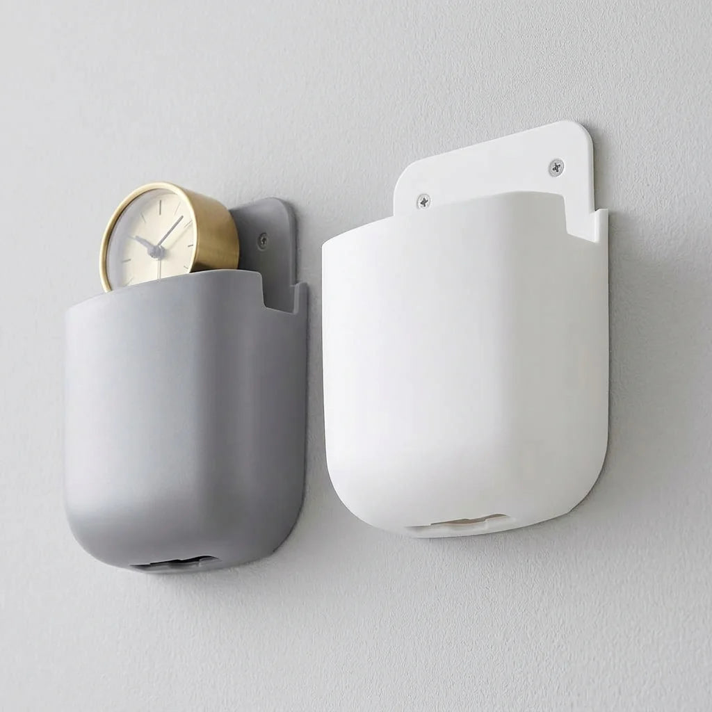 Self-Adhesive Wall Mounted Storage Pocket – No-Drill Organizer Holder
