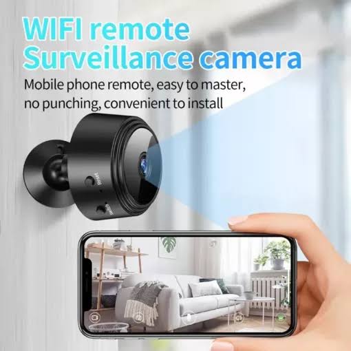 WiFi Mini Security Camera – Wireless HD Camera with Live Phone Viewing